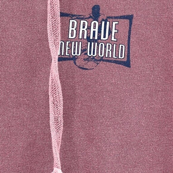 Braue New World Women's Pink Long Sleeve Hoodie Size Small - Picture 3 of 13